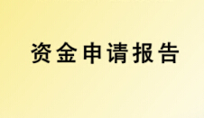 資金申請(qǐng)報(bào)告