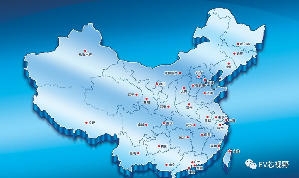 中國34省市新能源汽車產(chǎn)業(yè)規(guī)劃（二）：華北、華東12省市新能源汽車產(chǎn)業(yè)規(guī)劃